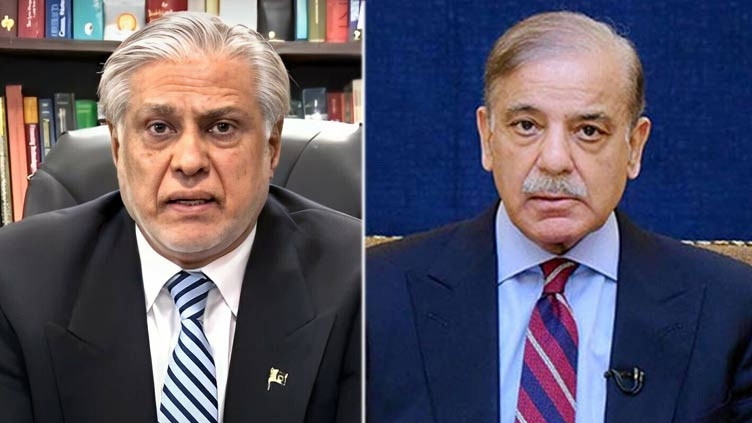 Shehbaz Sharif condoles death of DPM Ishaq Dar's elder brother