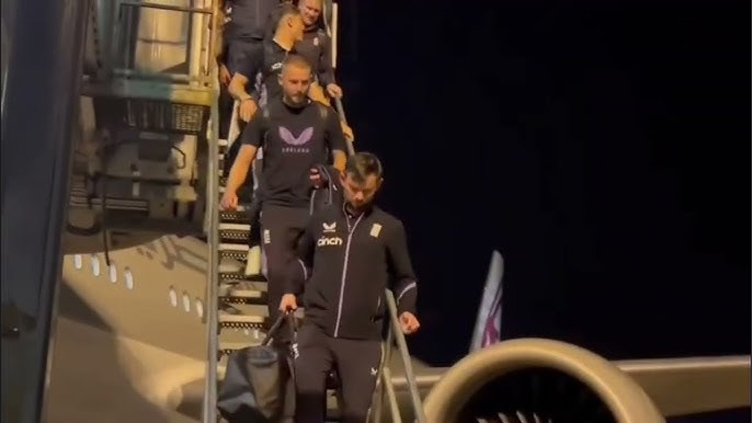 England cricket team arrives in Multan for Test series against Pakistan