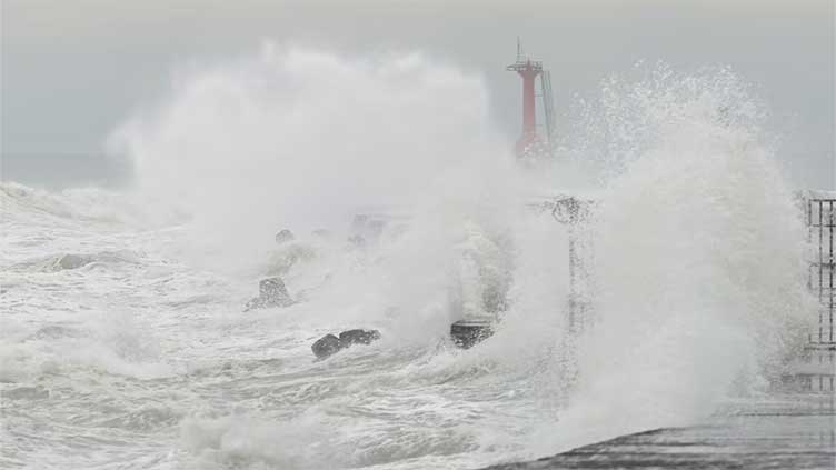 Taiwan shuts down for Typhoon Krathon, torrential rain forecast