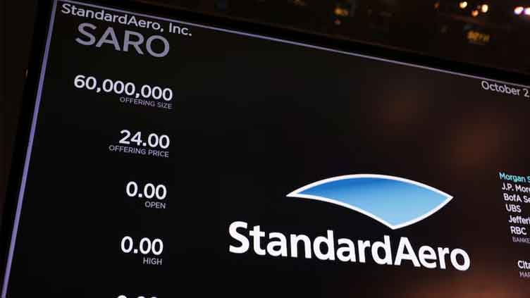 StandardAero valued at 10.4bn dollars as shares jump in NYSE debut