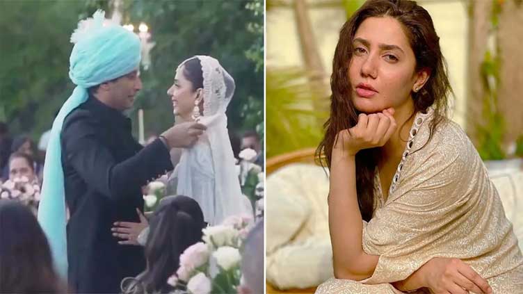 Mahira Khan's playful gesture for husband at event wins hearts