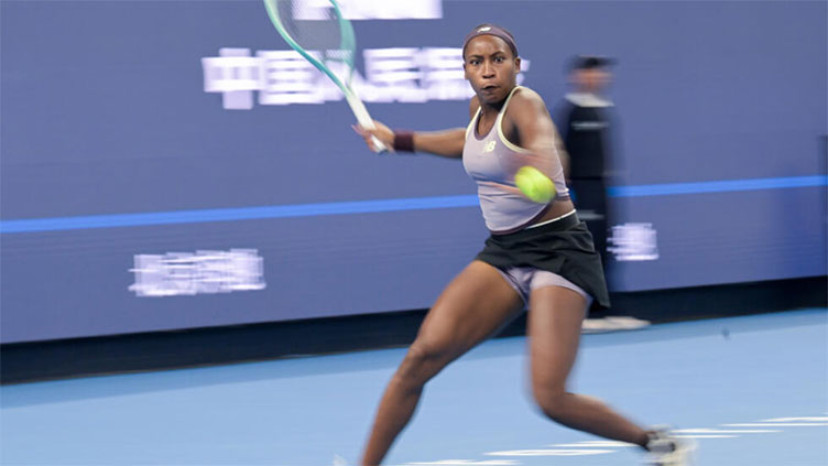 Gauff survives scare to reach China Open semi-finals