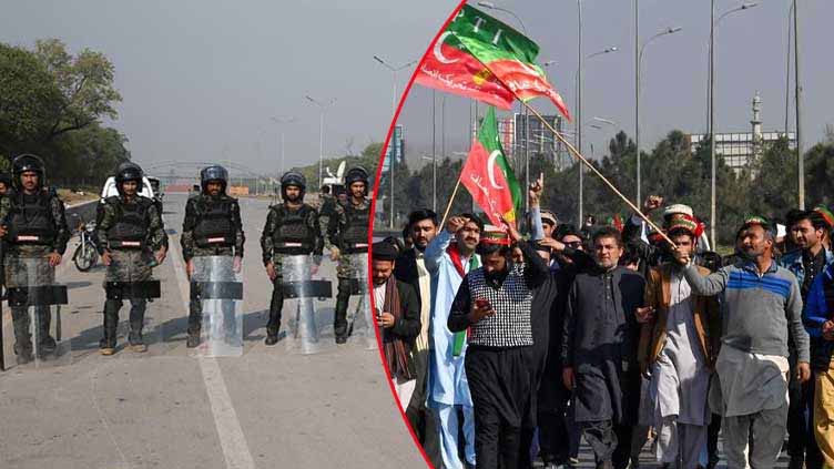 PTI, govt lock horns over protest at Islamabad's D-Chowk