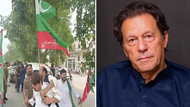 Legal action against Imran Khan and 200 PTI workers for Lahore protests