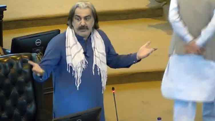 CM Gandapur arrives at KP Assembly after mysterious disappearance