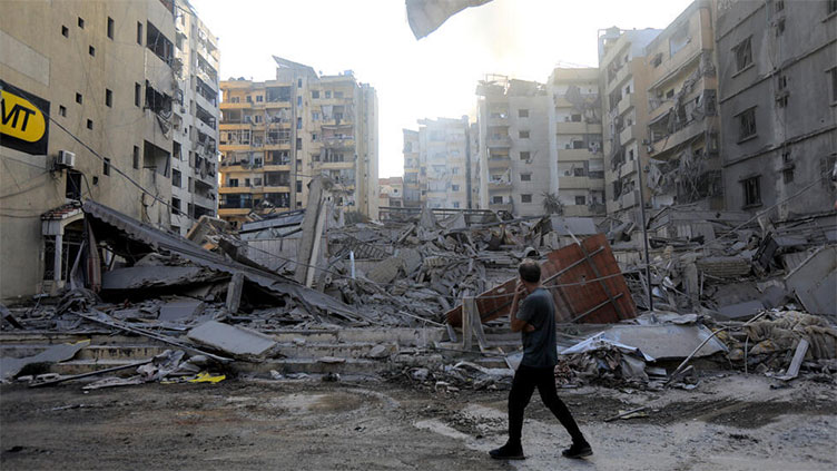 South Beirut residents check damage after 'most violent night'