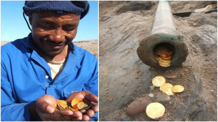 Long-lost shipwreck packed with gold discovered in the African desert