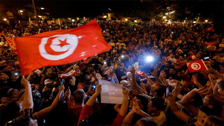 Tunisia's Saied moves toward landslide win in election