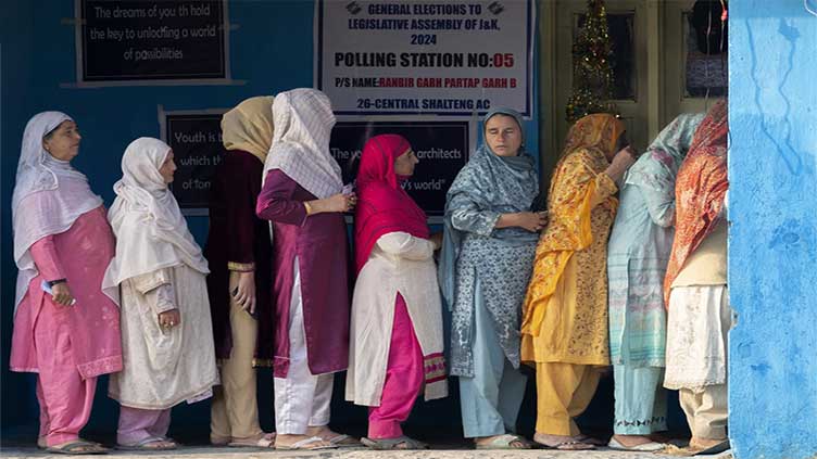 Votes are being counted in the election for a truncated government in Indian-controlled Kashmir