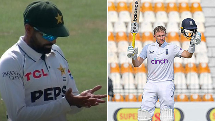 Root touches 200-run mark as Babar drops dolly 