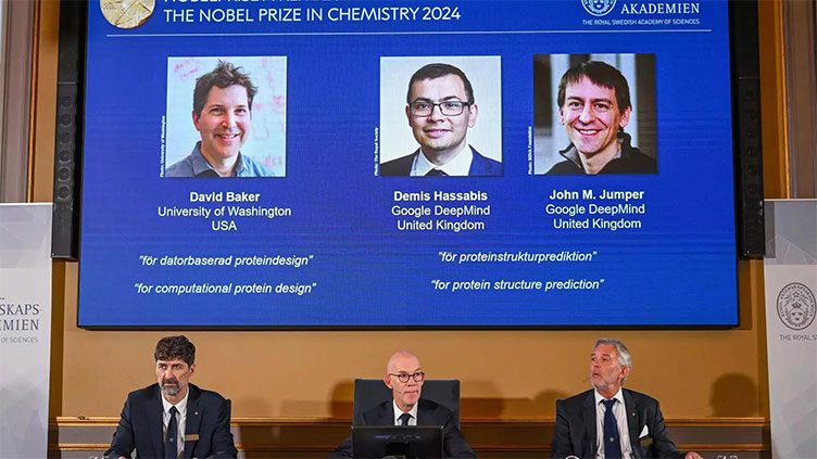 Trio wins chemistry Nobel for protein design, prediction