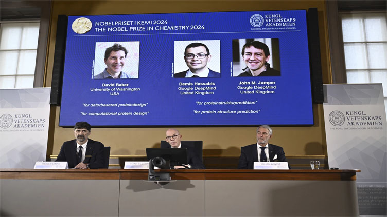 Nobel Prize in chemistry honors 3 scientists who used AI to design proteins