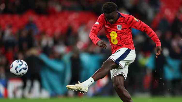 Saka out of England squad due to leg injury