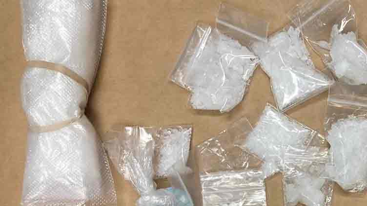 Police discover drugs in bag labelled 'definitely not a bag full of drugs'