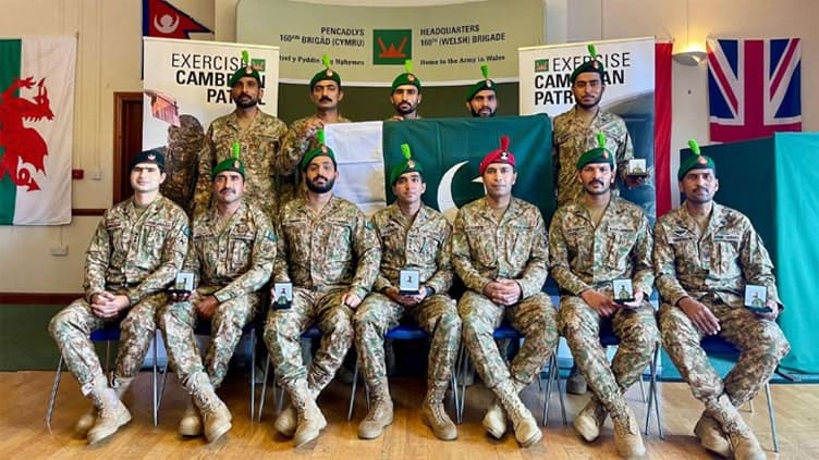 Pakistan Army secures Gold Medal in Exercise Cambrian Patrol 2024