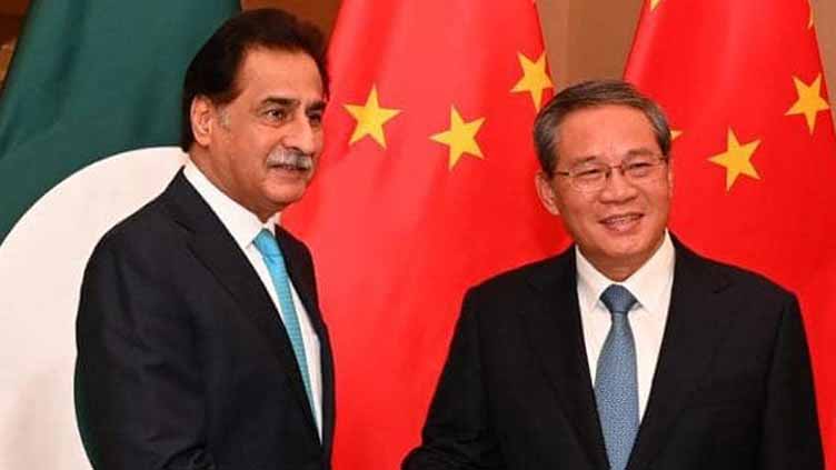 Chinese PM meets NA Speaker Ayaz Sadiq to discuss bilateral cooperation 