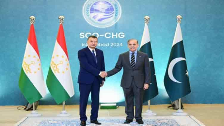 PM Shehbaz meets Tajik counterpart; calls for cementing bilateral ties