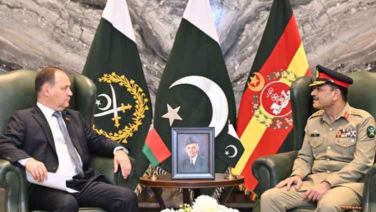 COAS expresses desire to further strengthen Pakistan-Belarus military ties