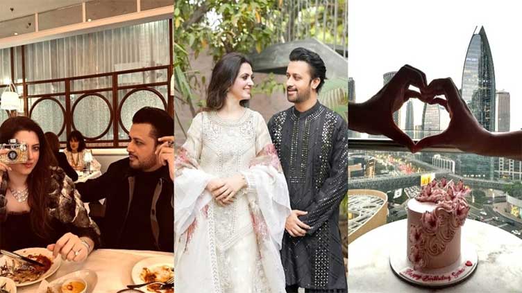 Atif Aslam pens loving birthday message for wife