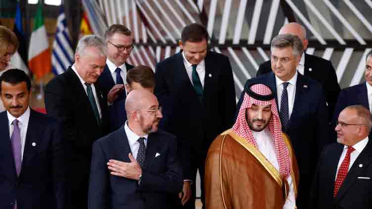 EU, seeking allies, holds first summit with Gulf states