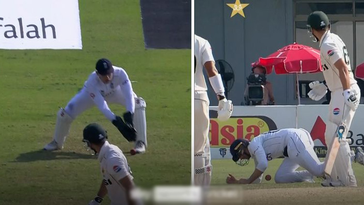 England drop 3 regulation catches to help Pakistan survive at tea