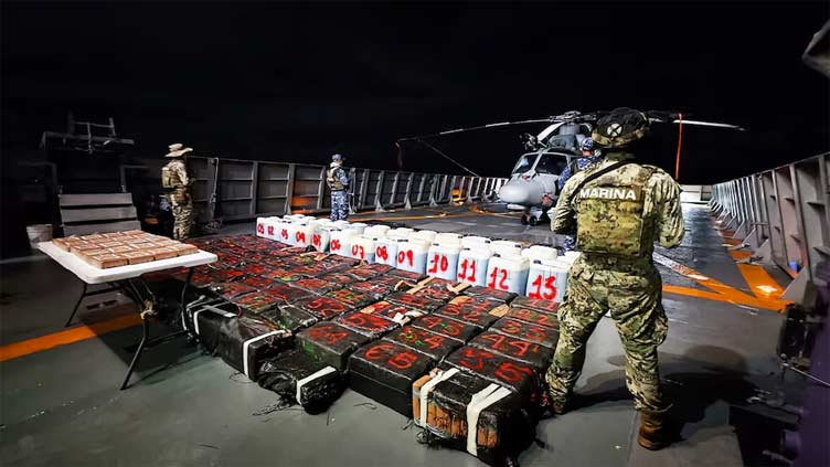 Mexico's navy arrests 23 people in record drugs bust