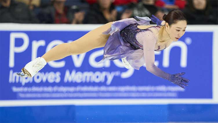 Japan's Higuchi wins Skate America women's gold