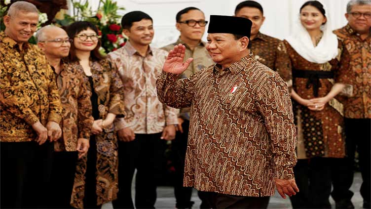 Indonesia's Prabowo swears in cabinet of over 100 ministers, deputies