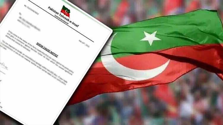 PTI issues show-cause notices to disgruntled members