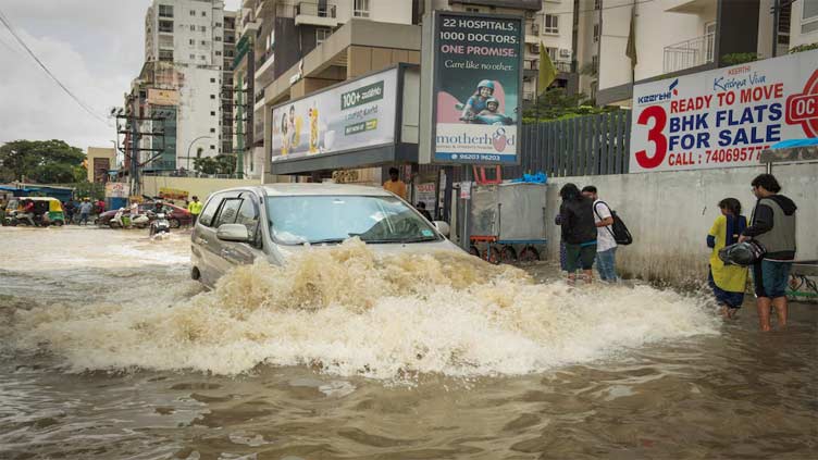 Dunya News Rain batters India's Bengaluru, renews haphazard expansion concerns