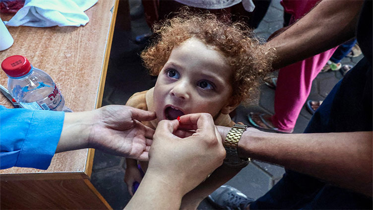 WHO says 'intense bombardment' halts Gaza polio vaccinations