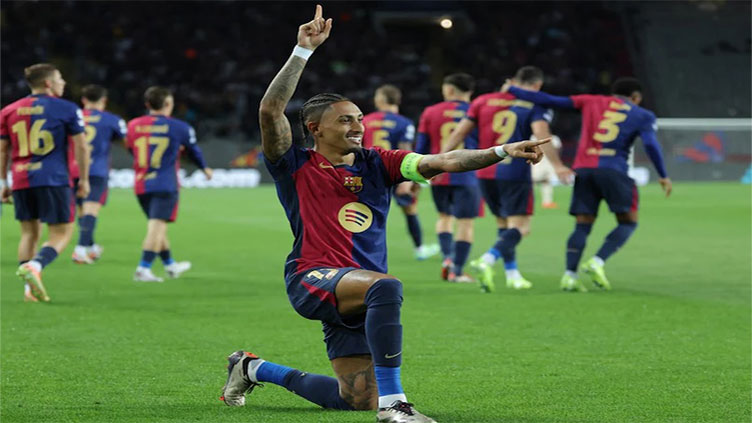 Raphinha hat-trick helps Barca thrash Bayern in Champions League