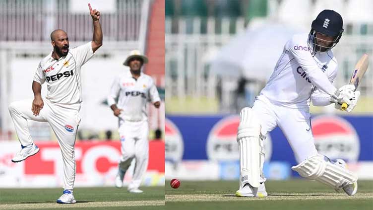 Third Test: Pakistan spinners send half of English team back at lunch break 