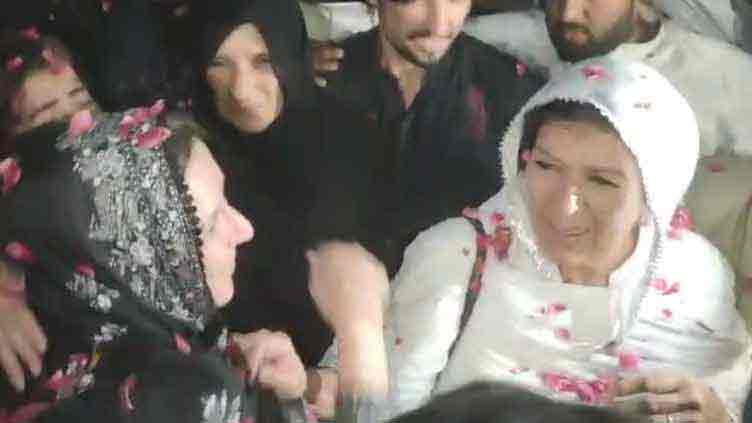 PTI founder's sisters walk free as ATC approves bail