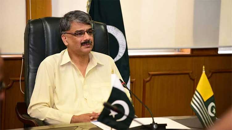 AJK PM urges UN to resolve Kashmir issue as per its resolutions 