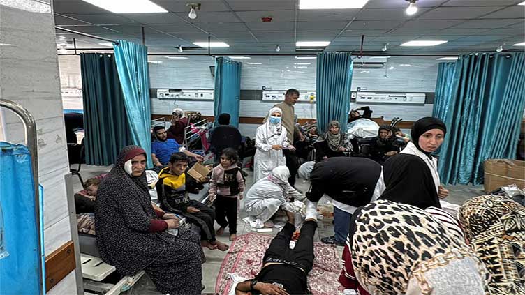 Israeli army leaves north Gaza hospital, detains medics, says health ministry