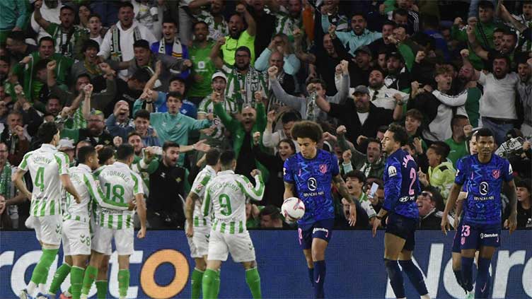 Faltering Atletico stumble again at Real Betis