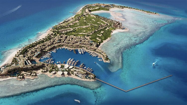 Saudi opens resort island at futuristic mega-city Neom