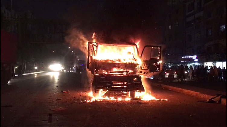 One killed in truck, motorcycle collision in Karachi