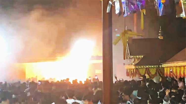 Firework explosion at temple in India injures more than 150