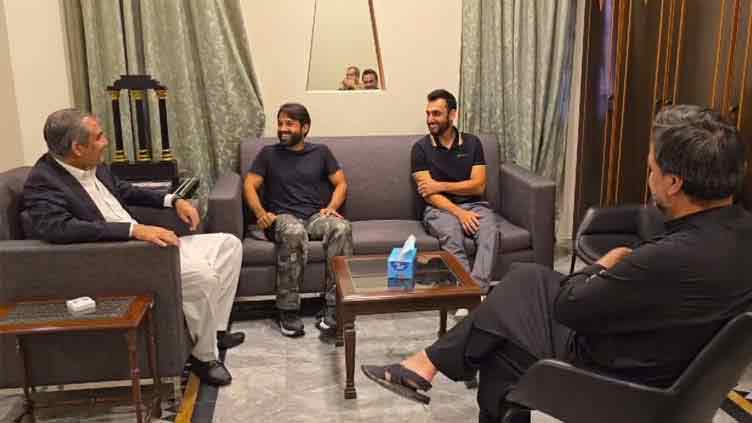 PCB chief meets Rizwan, insists on unity in team