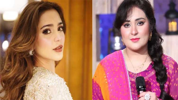 Aima Baig, Sara Raza exchange words over singing talent