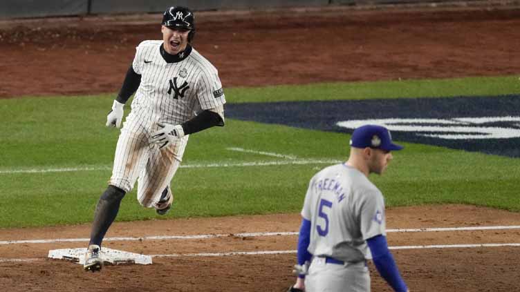 Volpe slam sparks comeback after Freeman homer, Yanks beat Dodgers 11-4 to force World Series Game 5