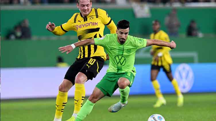 Wolfsburg dump Dortmund out of German Cup with extra-time winner