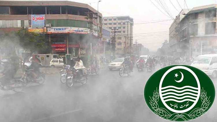 Punjab govt takes remedial steps to combat smog