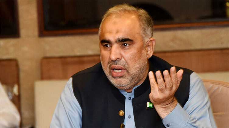 No desire to hold talks with govt, says Asad Qaiser