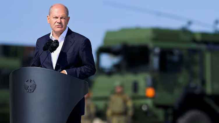 Germany won't let up in military aid to Ukraine, Scholz says