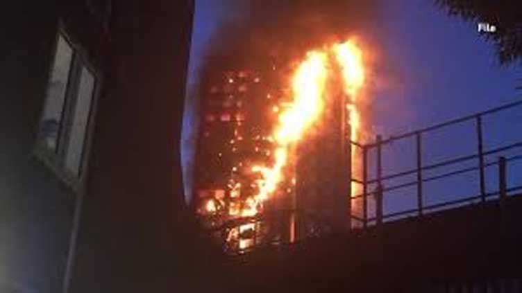 London firefighters dealt with tower block blaze