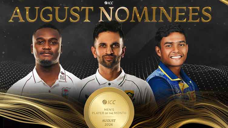 ICC Men's Player of the Month nominees for August 2024 revealed