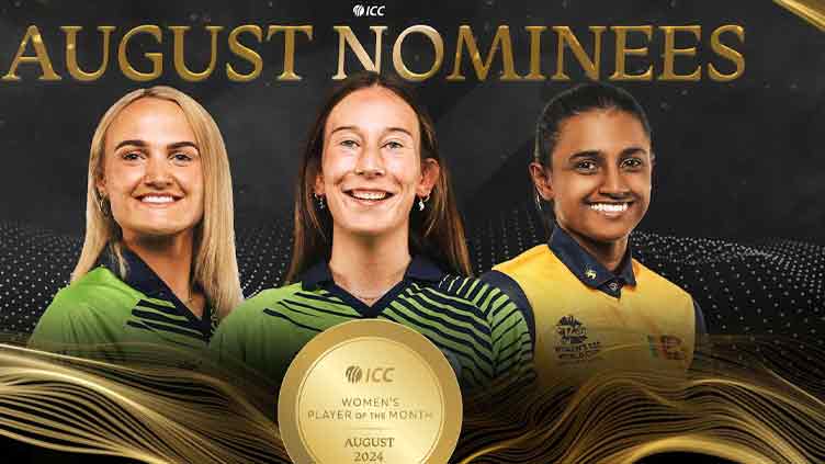 ICC announces nominees for Women's Player of the Month award for August